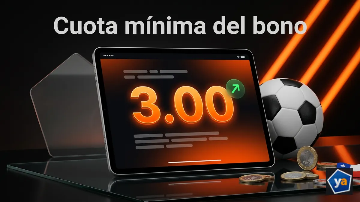 Cuota mínima 3.00 del bono YaVip en apuestas deportivas Yajuego: ganancia bruta estimada