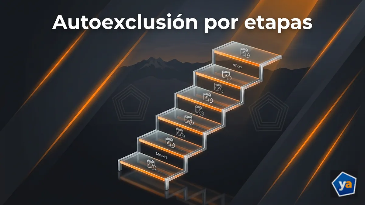 Periodos de autoexclusión de Yajuego, de 24 horas a 5 años, en Chile