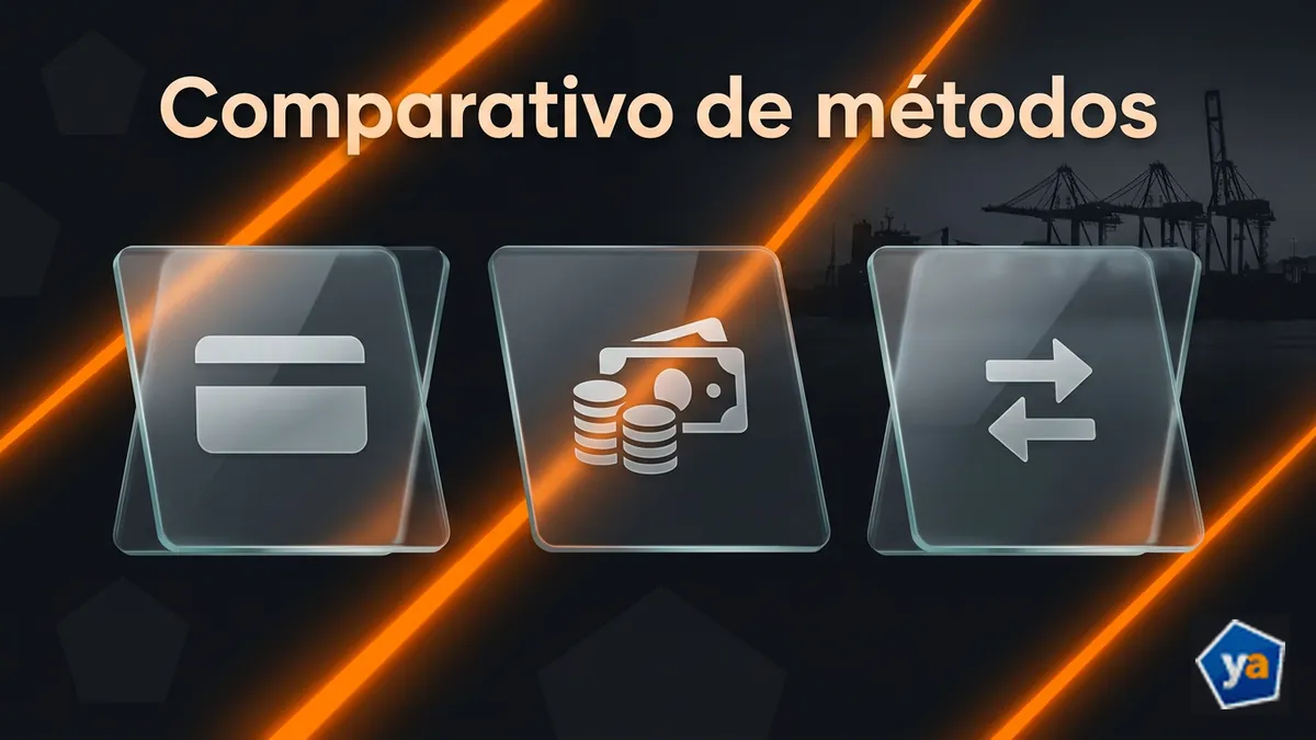 Comparativo de métodos de pago disponibles en Yajuego para Chile