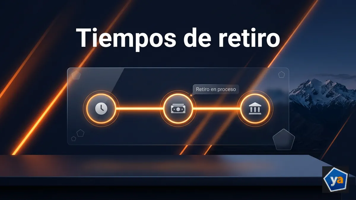 Línea de tiempo del retiro de dinero en Yajuego para usuarios en Chile
