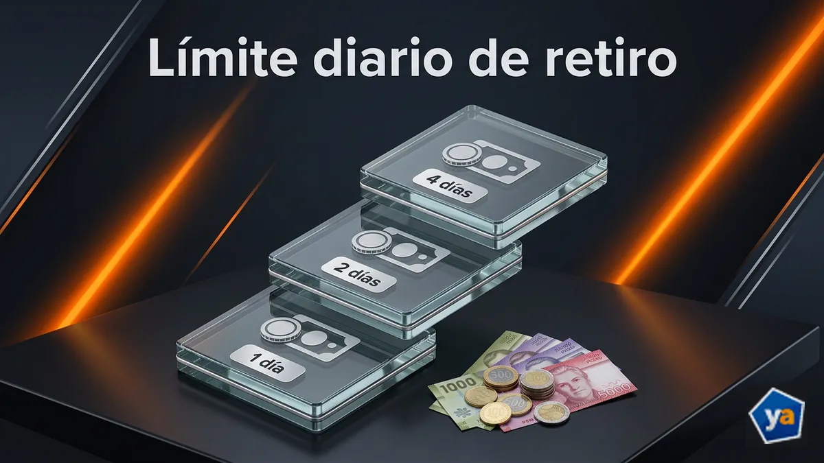 Límite de hasta $1.500.000 COP al día en retiros de Yajuego y cuántos días se necesitan para más